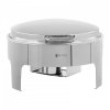 Podgrzewacz do potraw - okrągły - royal_catering - 5,8 l - 1 pojemnik na pastę ROYAL CATERING 10012408 RCCD-RT12_6L